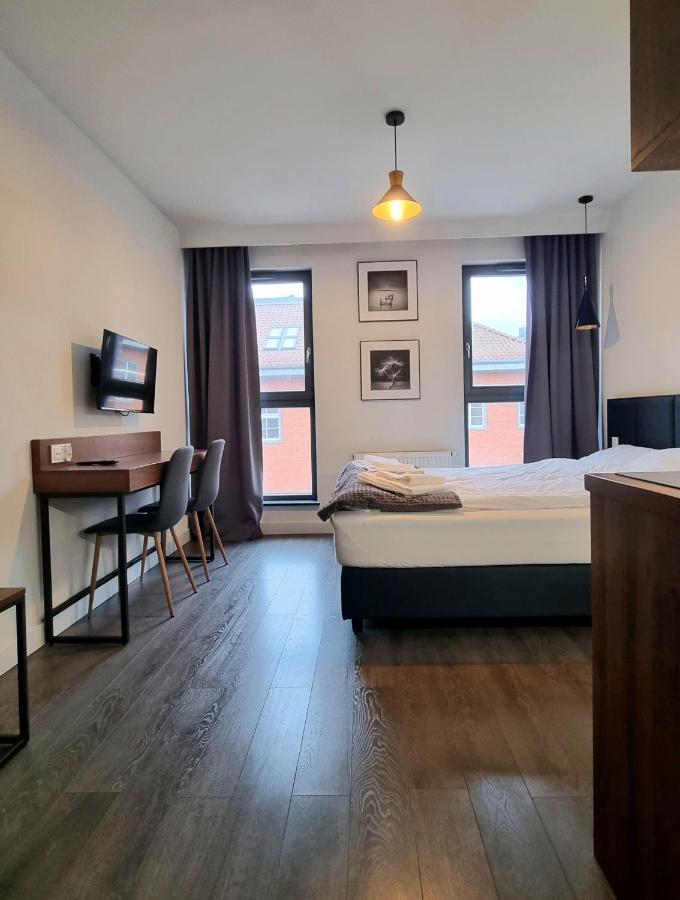 Browar Gdanski Modern Apartments Bagian luar foto