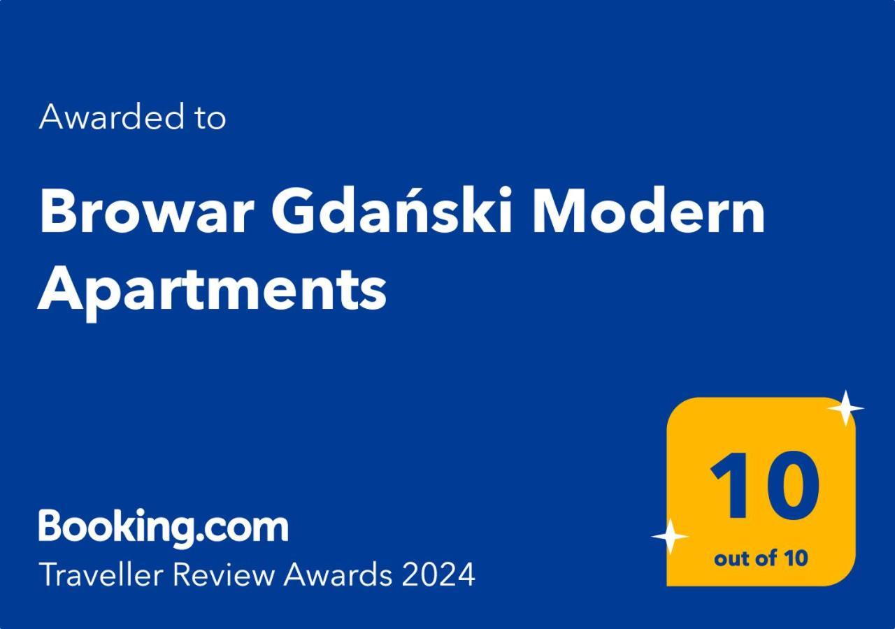 Browar Gdanski Modern Apartments Bagian luar foto